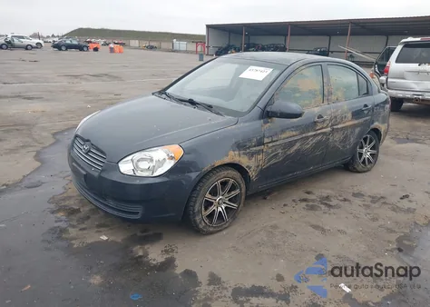 2009 Hyundai Accent Gls из США, поврежденный, VIN KMHCN46C89U289766